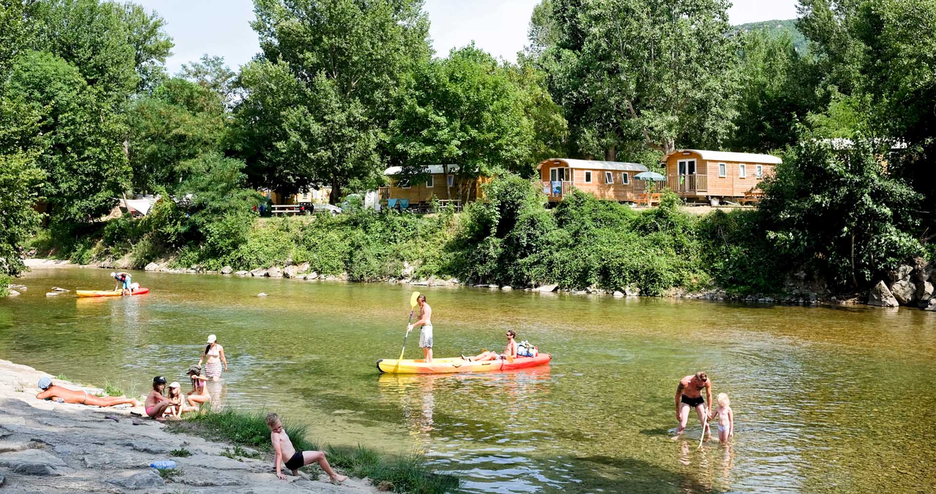 HUTTOPIA Millau French Campsites huttopia-millau-french-campsites